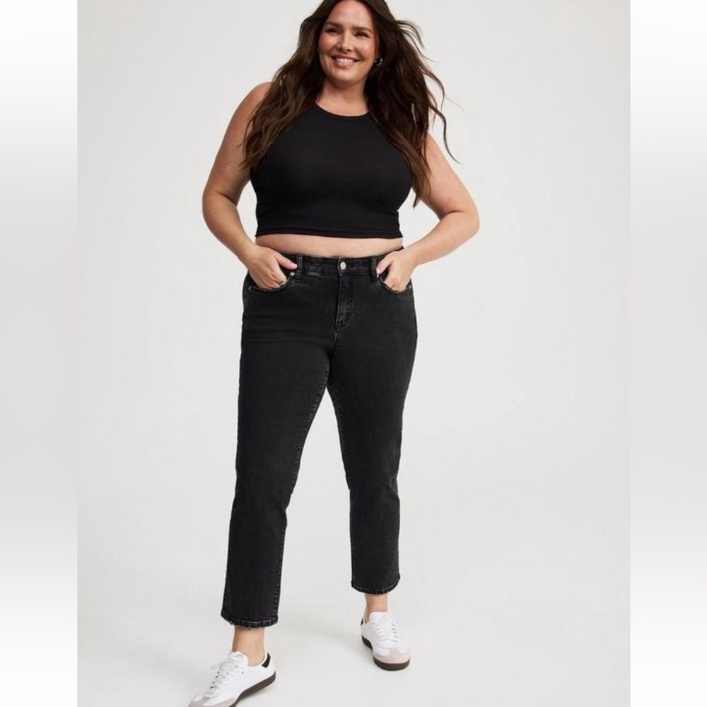 Torrid Perfect Boyfriend Mid Rise Jean
